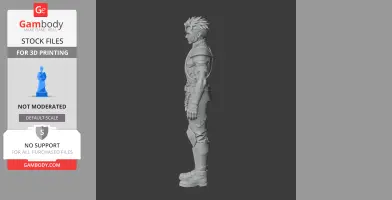 Cyborg - Terraria Figurine - Character Figure STL