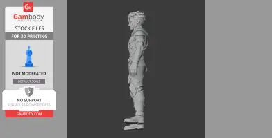 Cyborg - Terraria Figurine - Character Figure STL