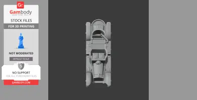 Automitrailleuse Minerva - Tank Model STL