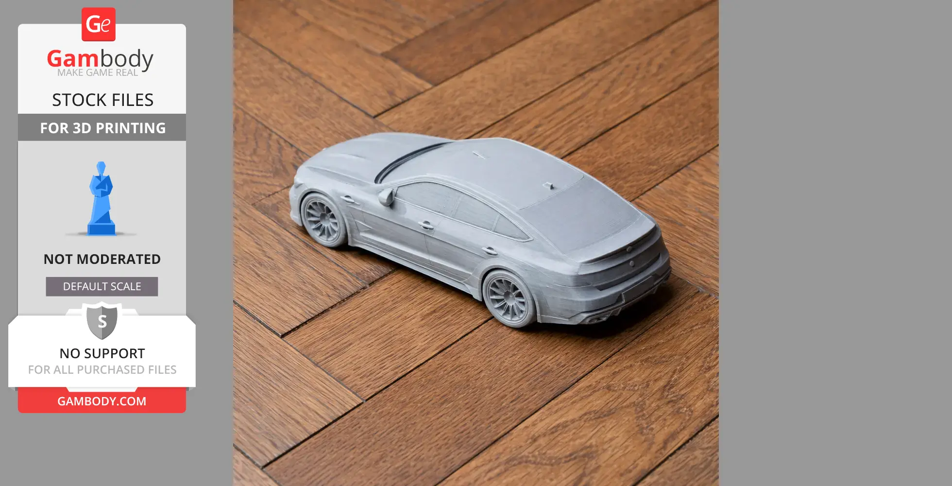 Brabus Rocket - Scale Vehicle STL