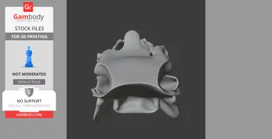 Caletodraco Skull - Skull Replica STL
