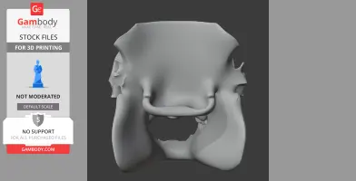 Caletodraco Skull - Skull Replica STL