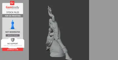 Cyclops God of War Figurine - Character Figure STL