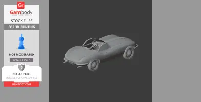Bristol Bullet (automobile) - Scale Vehicle STL