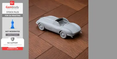 Bristol Bullet (automobile) - Scale Vehicle STL