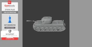 Avenger (tank) - Tank Model STL
