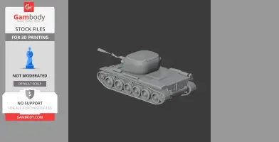 Avenger (tank) - Tank Model STL