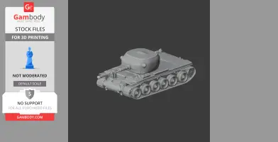 Avenger (tank) - Tank Model STL