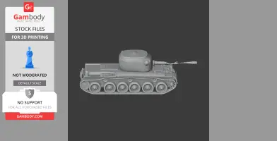 Avenger (tank) - Tank Model STL