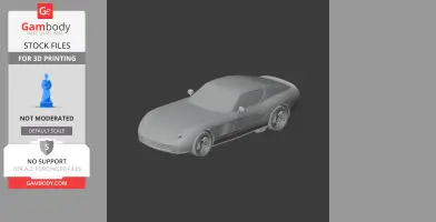 Bristol Fighter (automobile) - Scale Vehicle STL