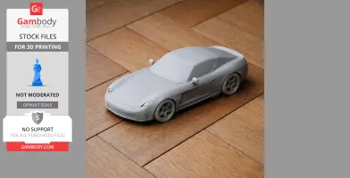 Bristol Fighter (automobile) - Scale Vehicle STL