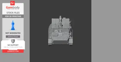 AZP S-60 - Tank Model STL