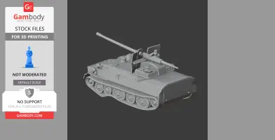 AZP S-60 - Tank Model STL