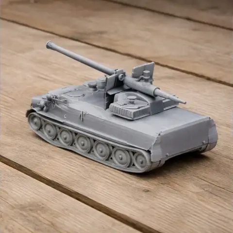 AZP S-60 - Tank Model STL