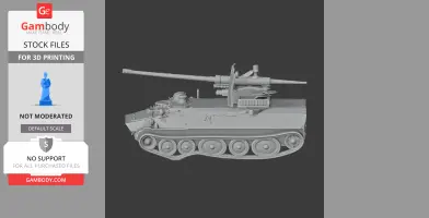 AZP S-60 - Tank Model STL