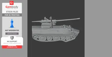 AZP S-60 - Tank Model STL