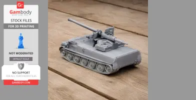 AZP S-60 - Tank Model STL