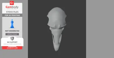 Cathartesaura Skull - Skull Replica STL
