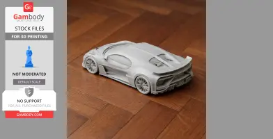 Bugatti - Scale Vehicle STL