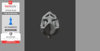 Caudipteryx Skull - Skull Replica STL