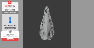 Caudipteryx Skull - Skull Replica STL