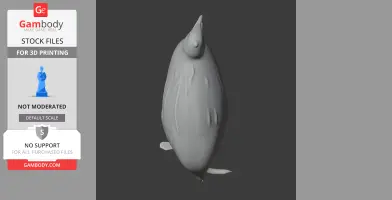 Andean tinamou - Prehistoric Animal STL