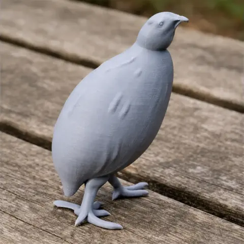 Andean tinamou - Prehistoric Animal STL