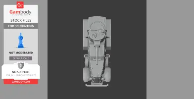BA-6 - Tank Model STL