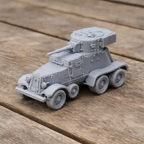 BA-6 - Tank Model STL