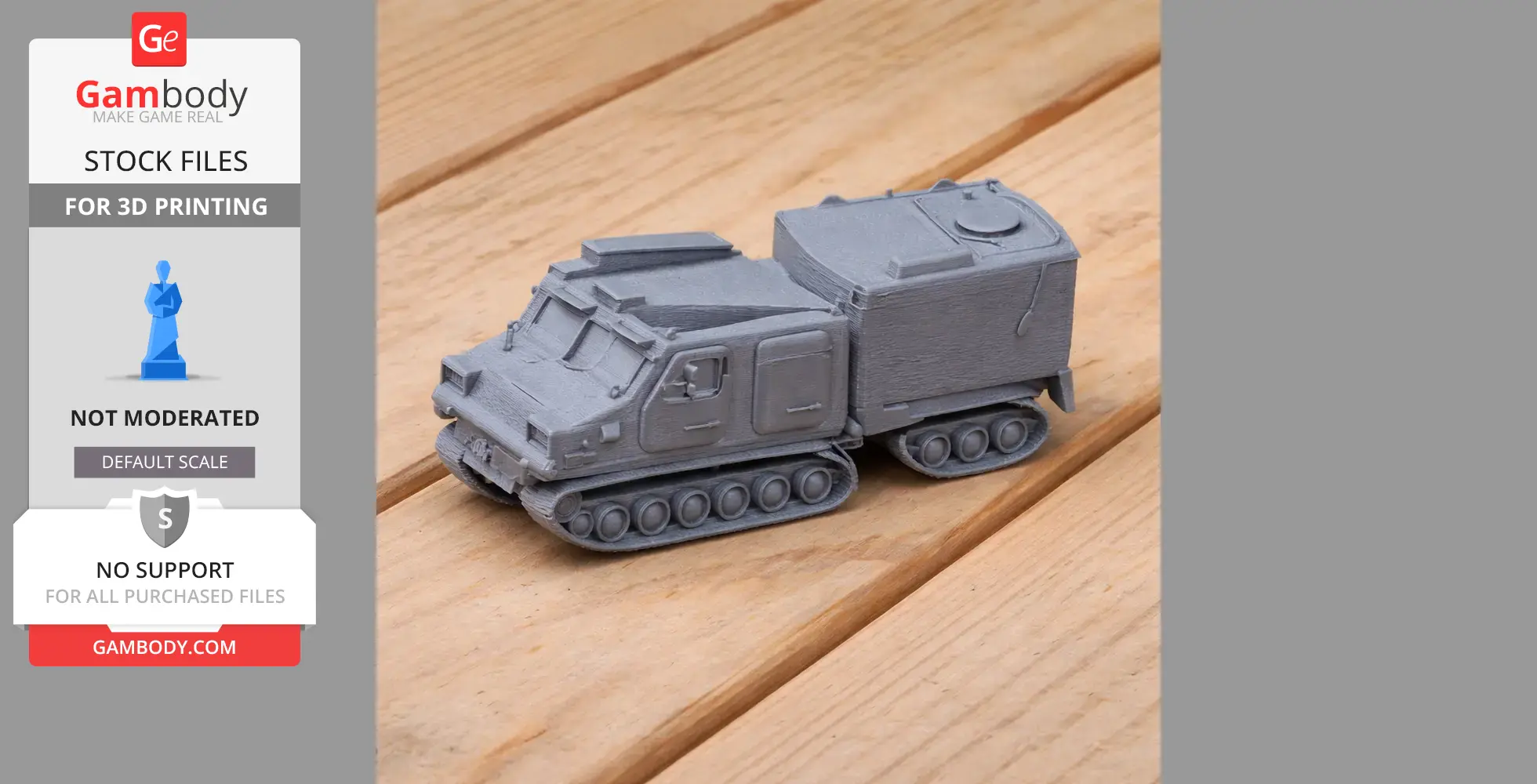 BAE Systems Hagglunds - Tank Model STL