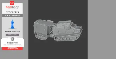 BAE Systems Hagglunds - Tank Model STL