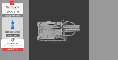 Bandkanon 1 - Tank Model STL