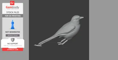 Angola cave chat - Prehistoric Animal STL