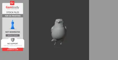 Angola cave chat - Prehistoric Animal STL