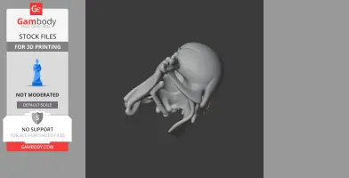 Chenanisaurus Skull - Skull Replica STL