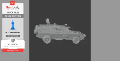 BCL-M5 - Tank Model STL