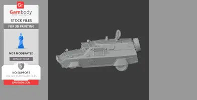 BCL-M5 - Tank Model STL
