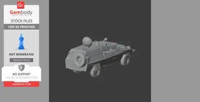 BCL-M5 - Tank Model STL