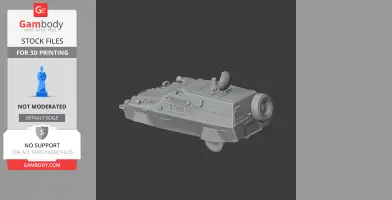 BCL-M5 - Tank Model STL