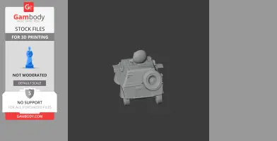 BCL-M5 - Tank Model STL
