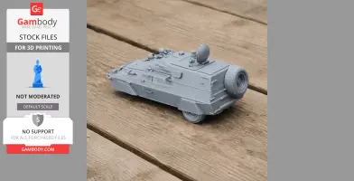 BCL-M5 - Tank Model STL