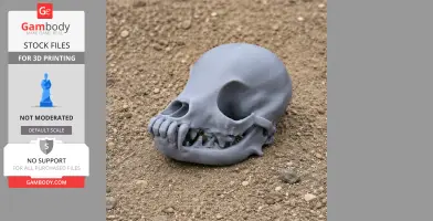 Chihuahuasaurus Skull - Skull Replica STL