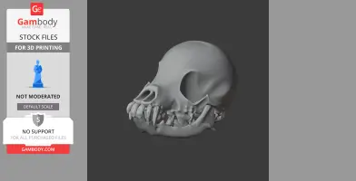 Chihuahuasaurus Skull - Skull Replica STL