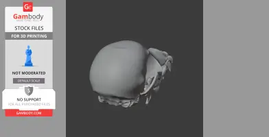 Chihuahuasaurus Skull - Skull Replica STL
