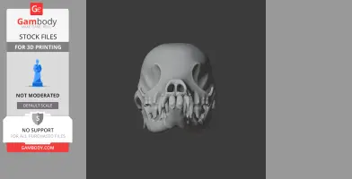 Chihuahuasaurus Skull - Skull Replica STL