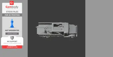 Bedford OXA - Tank Model STL