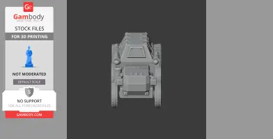 Berliet VUC - Tank Model STL
