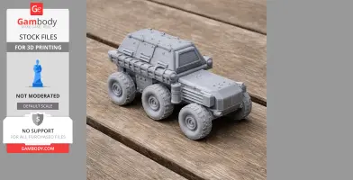 Berliet VUC - Tank Model STL