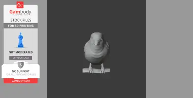 Angola waxbill - Prehistoric Animal STL