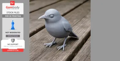 Angola white-eye - Prehistoric Animal STL